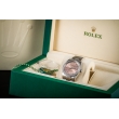 Rolex Oyster Perpetual 34 z brylantami, różowy