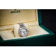 Rolex Datejust 31 z brylantowym pierścieniem -+ masa perłowa