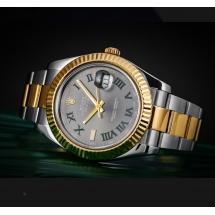 Rolex Datejust 41 Wimbledon - żółte złoto i stal szlachetna