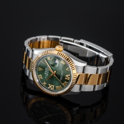 Rolex Datejust 36 Zielona tarcza