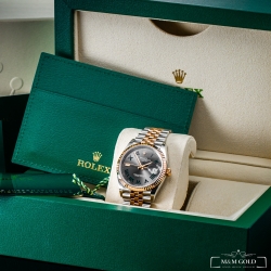 Rolex Datejust 36 Wimbledon Everose
