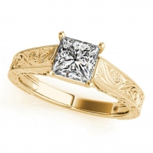 brylant diament princessa pierścionek prostokątny diament