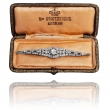 ANTYCZNA Platynowa bransoletka z diamentami w stylu Art Deco